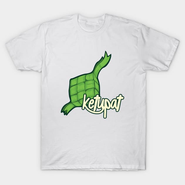 Ketupat rice T-Shirt by ammghazali